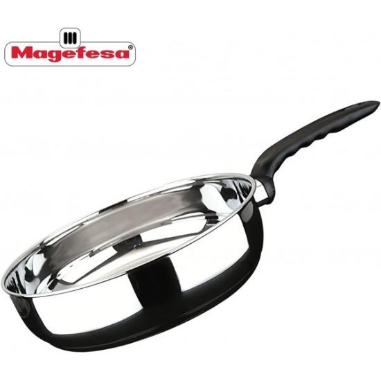 Prekės „Keptuvė 24*6cm 3mm indukc PRACTIKA MGF“ paveikslėlis