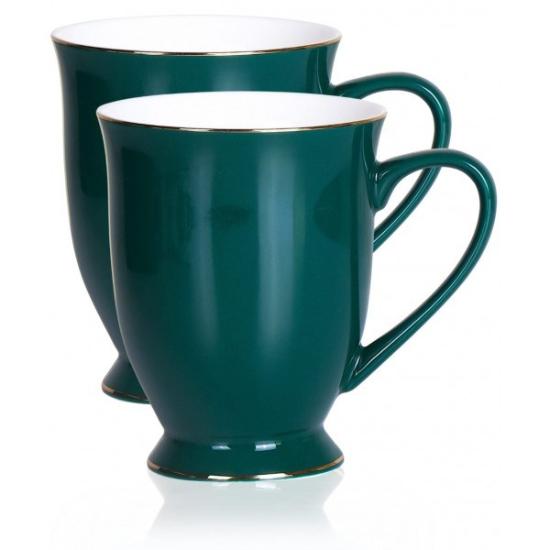 Prekės „Puodukai 340ml 2vnt dėžutėje ROYAL GREEN“ paveikslėlis