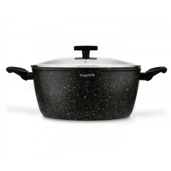 Prekės „Puodas 28cm 6.5L neprid. indukc. HUDSON“ paveikslėlis