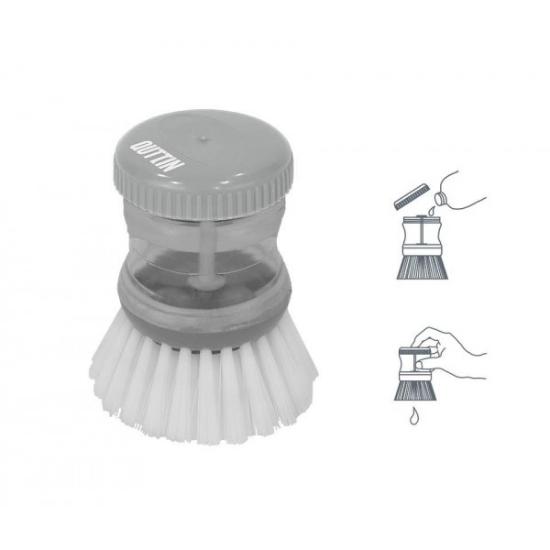 Prekės „Šepetėlis su indu skysčiui 9*5.5cm 4575 QT“ paveikslėlis