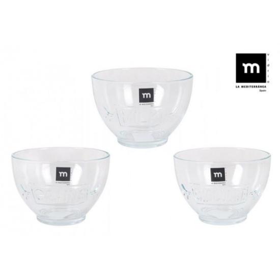 Prekės „Dubenėlis stikl. 13cm  680ml 832092 MILK“ paveikslėlis