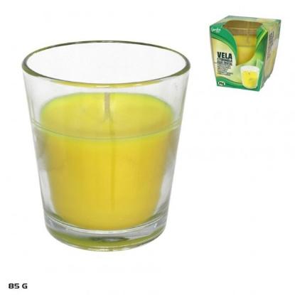 Prekės „Žvakė nuo uodų 8*7cm indelyje Citronella“ paveikslėlis