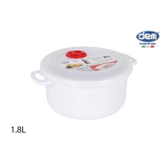Prekės „Indelis maisto laikymui plast. 1.8L 19cm 7541910“ paveikslėlis