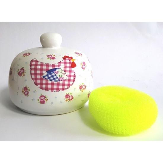 Prekės „Indas keram. šveistukams 12x12x10cm VIŠTA“ paveikslėlis