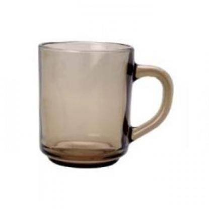Prekės „Puodukas stikl. 250ml rudas“ paveikslėlis