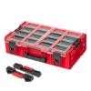 Prekės „QBRICK ONE smulkmenų dėtuvė 2XL 2.0 RED + adapteris (2 vnt.)“ paveikslėlis