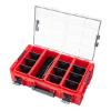Prekės „QBRICK ONE smulkmenų dėtuvė 2XL 2.0 RED + adapteris (2 vnt.)“ paveikslėlis
