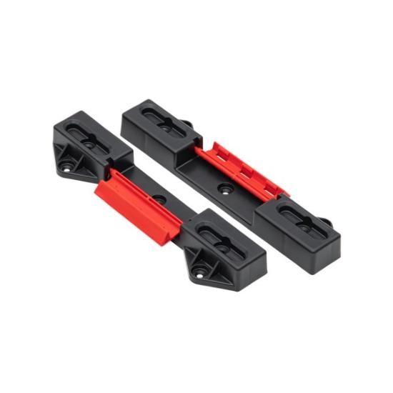 Prekės „QBRICK ONE smulkmenų dėtuvė 2XL 2.0 RED + adapteris (2 vnt.)“ paveikslėlis