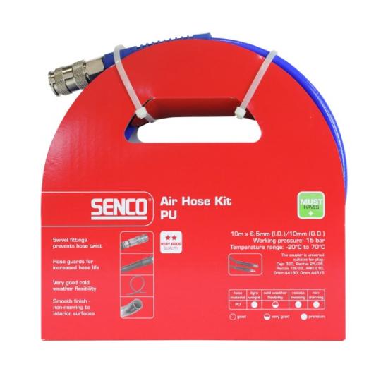 Prekės „Oro žarna 10m, 6,5 mm vid. diametras, 10 iš. diametras, SENCO“ paveikslėlis