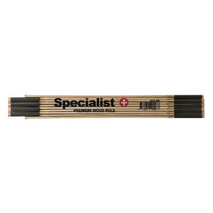 Prekės „SPECIALIST+ sulankstomas medinis metras, 2 m“ paveikslėlis