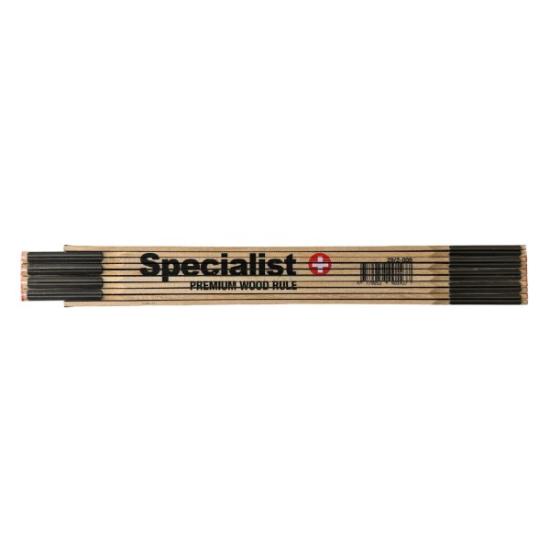 Prekės „SPECIALIST+ sulankstomas medinis metras, 2 m“ paveikslėlis