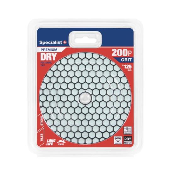 Prekės „SPECIALIST+ deimant. šlifavimo lap., universalus, 125 mm, 200P“ paveikslėlis