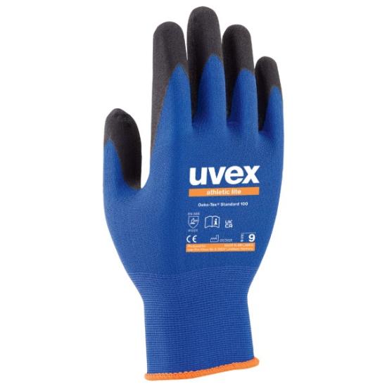 Prekės „Pirštinės aplietos PU UVEX Athletic lite, 10 dyd.“ paveikslėlis