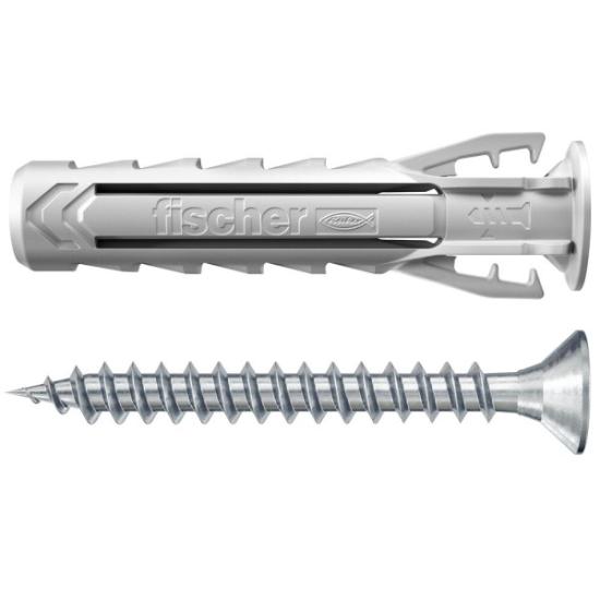 Prekės „FISCHER kaiščiai su varžtais SX Plus S, 4x20 mm, 25 vnt.“ paveikslėlis