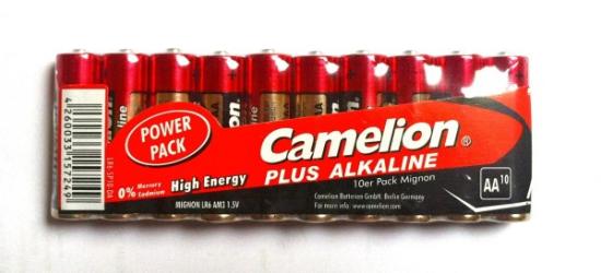 Prekės „Elementai Alkaline, AA, LR06-SP10, CAMELION, 10 vnt.“ paveikslėlis