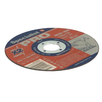 Prekės „SPECIALIST+ metalo pj.diskas PRO, 125x1x22 mm“ paveikslėlis