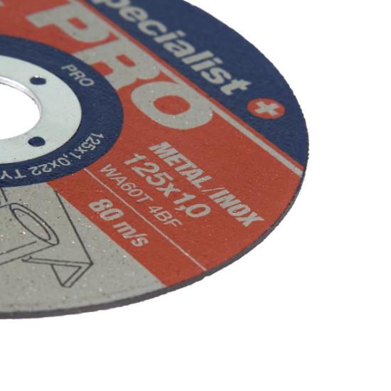 Prekės „SPECIALIST+ metalo pj.diskas PRO, 125x1x22 mm“ paveikslėlis