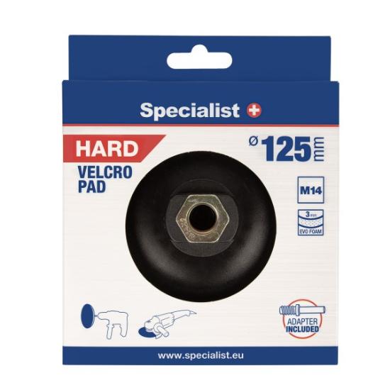 Prekės „Lipnus šlif. padas SPECIALIST+ Ø125 mm, kietas“ paveikslėlis