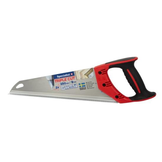 Prekės „SPECIALIST+ rankinis pjūklas TRIPLE CUT 350mm, 9TPI“ paveikslėlis