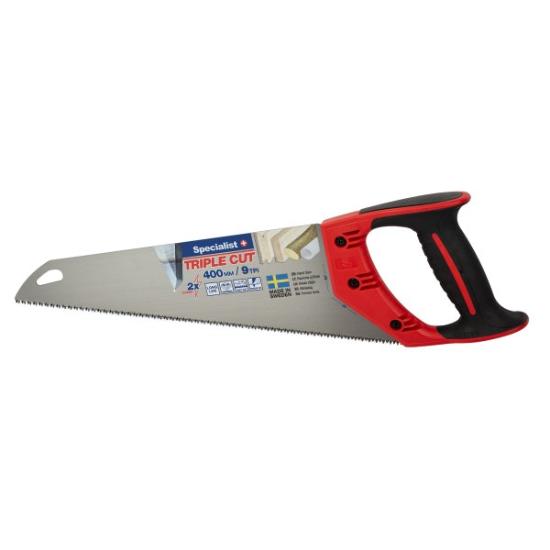 Prekės „SPECIALIST+ rankinis pjūklas TRIPLE CUT 400mm, 9TPI“ paveikslėlis