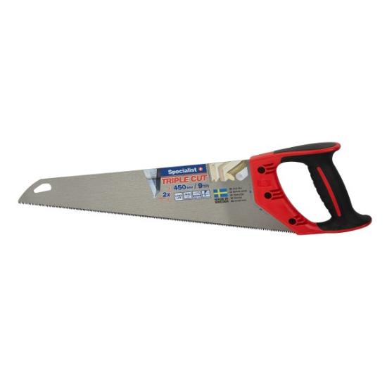 Prekės „SPECIALIST+ rankinis pjūklas TRIPLE CUT 450mm, 9TPI“ paveikslėlis
