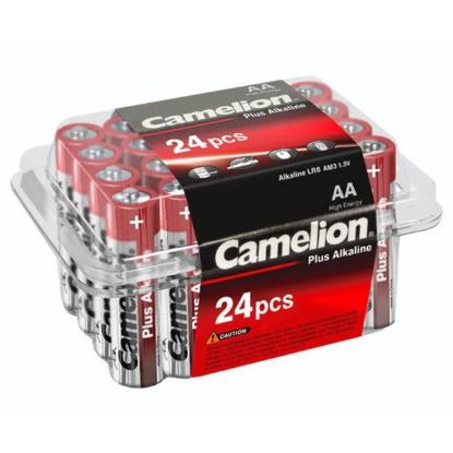 Prekės „Elementai alkaline, AA, LR06 B24, 1.5V, CAMELION 24 vnt.“ paveikslėlis