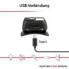 Prekės „Galvos žibintuvėlis, 9W, įkraunamas USB-C, ARCAS“ paveikslėlis