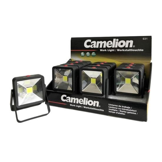 Prekės „Žibintuvėlis COB LED, 3W, 200lm, 4xAAA, CAMELION“ paveikslėlis