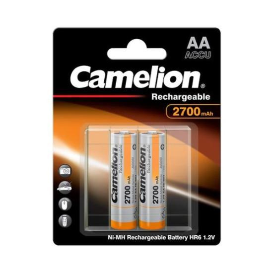 Prekės „Įkraunamas elementas NH-AA2700BP2, CAMELION, 2 vnt.“ paveikslėlis