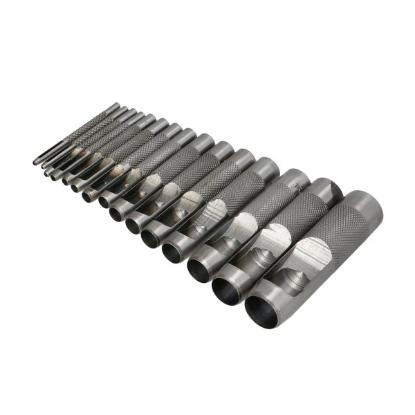 Prekės „Skylių pramušėjų rinkinys, FASTER TOOLS, 12 vnt.“ paveikslėlis