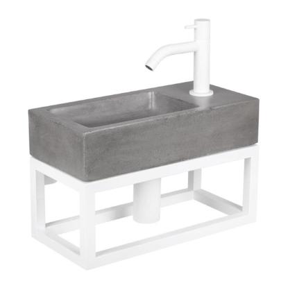 Prekės „Praustuvo komplektas DIFFERENZ Juti Concrete 38,5 cm“ paveikslėlis