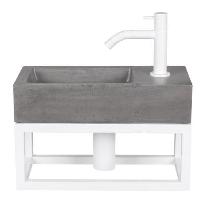 Prekės „Praustuvo komplektas DIFFERENZ Juti Concrete 38,5 cm“ paveikslėlis