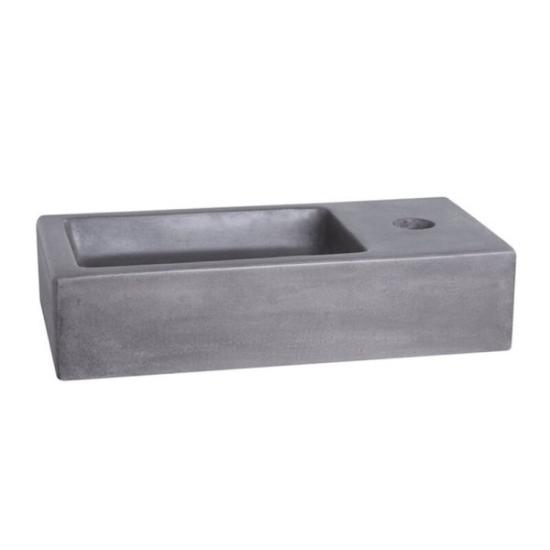 Prekės „Praustuvo komplektas DIFFERENZ Juti Concrete 38,5 cm“ paveikslėlis