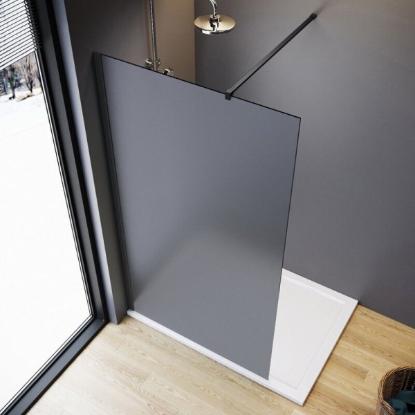 Prekės „Dušo sienelė RAVENA W-100 black“ paveikslėlis