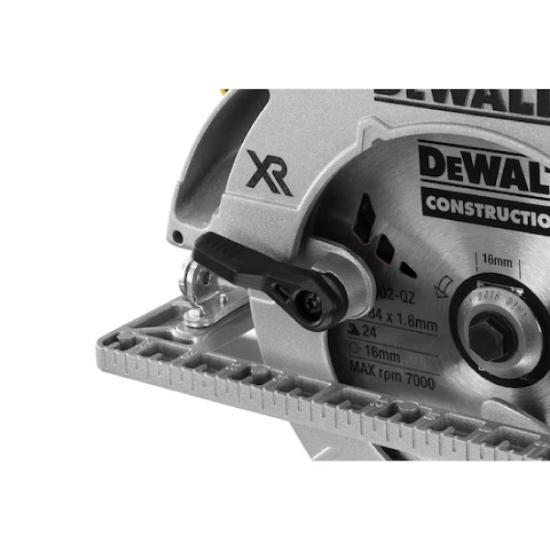 Prekės „Diskinis pjūklas DCS572NT 184 mm, DeWALT“ paveikslėlis