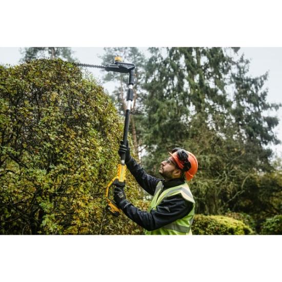 Prekės „Teleskopinės gyvatvorių žirklės DCMPH566N 18 V, DeWALT“ paveikslėlis