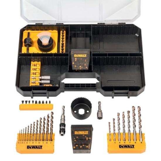 Prekės „EXTREME antgaliukų-grąžtų komplektas, DeWALT 100 vnt.“ paveikslėlis