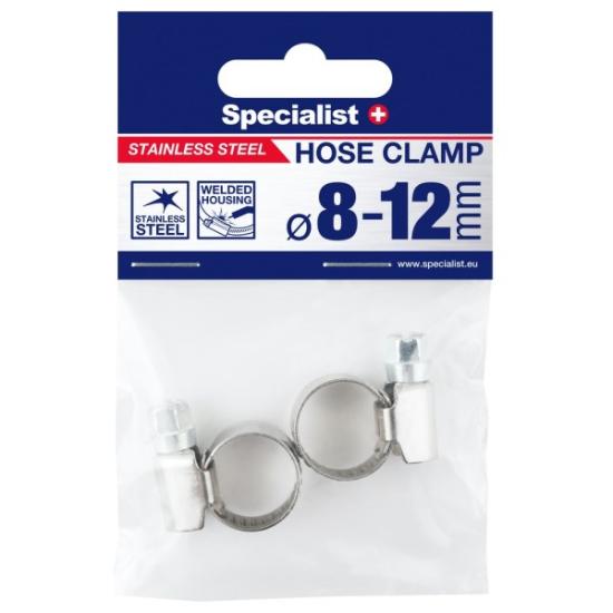 Prekės „SPECIALIST+ nerūd. pl. sąvarža, 8-12  mm, 2vnt.“ paveikslėlis