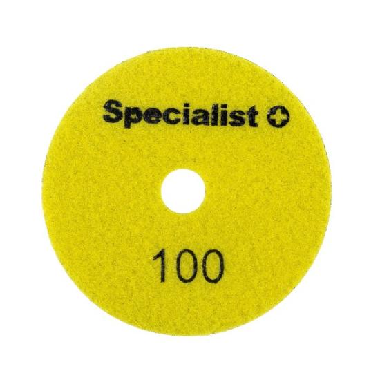 Prekės „SPECIALIST+ deimant. Šlifavimo lap., universalus, 100 mm, 100P“ paveikslėlis