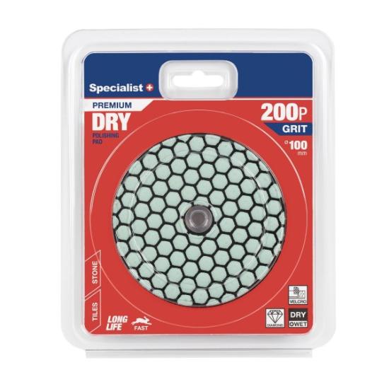 Prekės „SPECIALIST+ deimant. Šlifavimo lap., universalus, 100 mm, 200P“ paveikslėlis