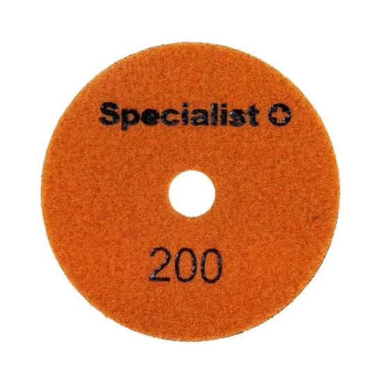 Prekės „SPECIALIST+ deimant. Šlifavimo lap., universalus, 100 mm, 200P“ paveikslėlis