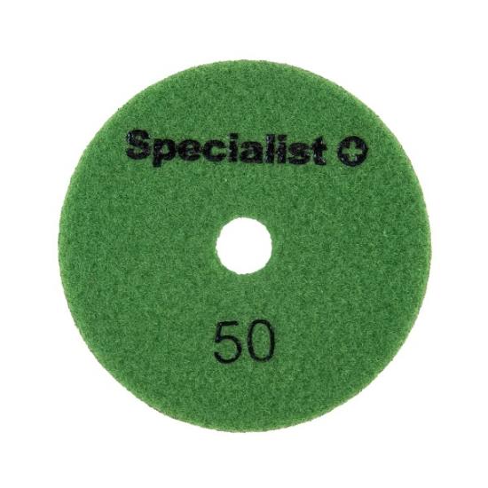 Prekės „SPECIALIST+ deimant. Šlifavimo lap., 100 mm, 50P“ paveikslėlis