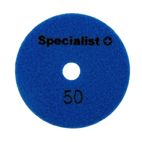 Prekės „SPECIALIST+ deimant. Šlifavimo lap., universalus, 100 mm, 50P“ paveikslėlis
