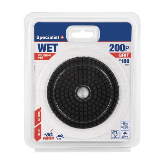 Prekės „SPECIALIST+ deimant. Šlifavimo lap., 100 mm, 200P“ paveikslėlis