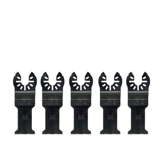 Prekės „Daugiafunkcinio įrankio geležtės 31 mm x 43 mm, DeWALT, 5 vnt.“ paveikslėlis