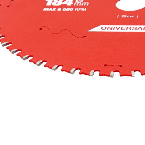 Prekės „Pjovimo diskas 184x48Tx20/16mm, Multimaterial PREMIUM, SPECIALIST+“ paveikslėlis
