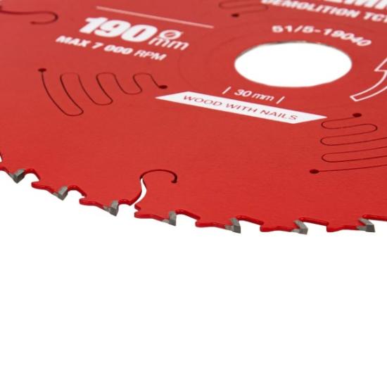 Prekės „Pjovimo diskas 190x40Tx30mm, Demolition PREMIUM, SPECIALIST+“ paveikslėlis