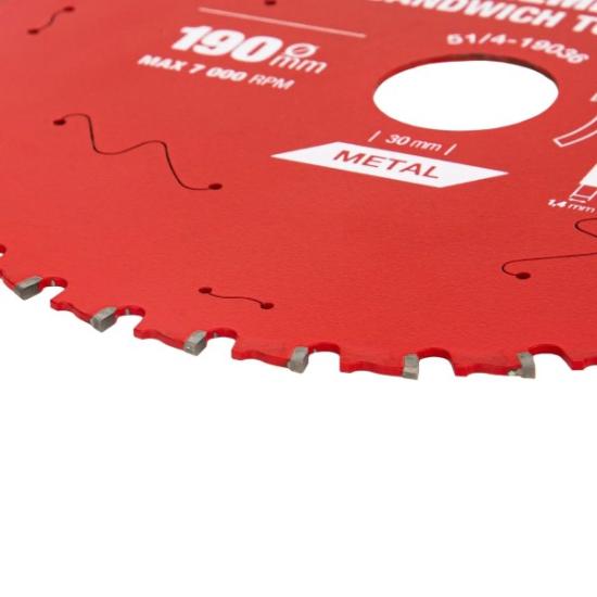 Prekės „Pjovimo diskas 190x36Tx30mm, Sandwich PREMIUM, SPECIALIST+“ paveikslėlis