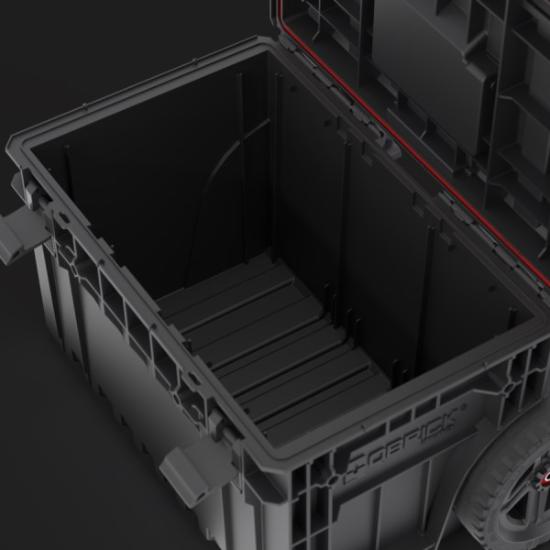 Prekės „Įrankių dėžė su ratukais ONE Cart 2.0, QBRICK“ paveikslėlis