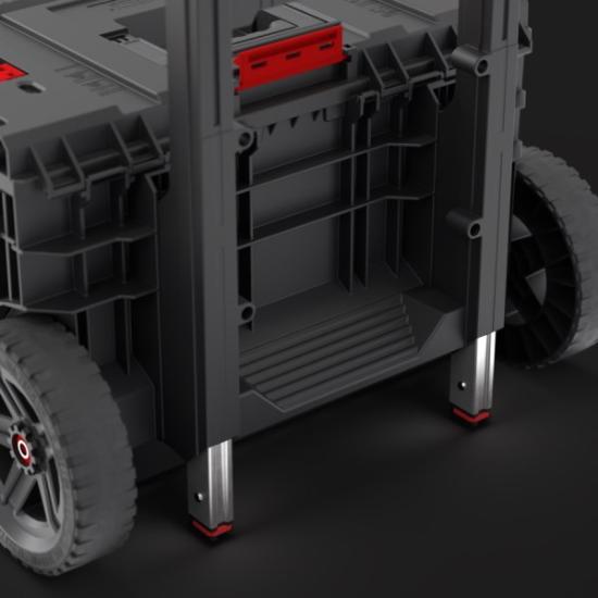 Prekės „Įrankių dėžė su ratukais ONE Cart 2.0, QBRICK“ paveikslėlis